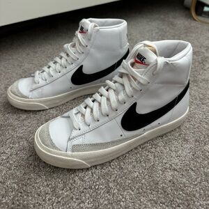 Nike Blazers. Size 6.5. worn 2 times.